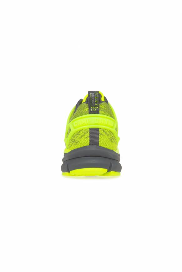 Soccx Running Sneaker mit Knit-Design und Rubber Logo neon lime im Angebot