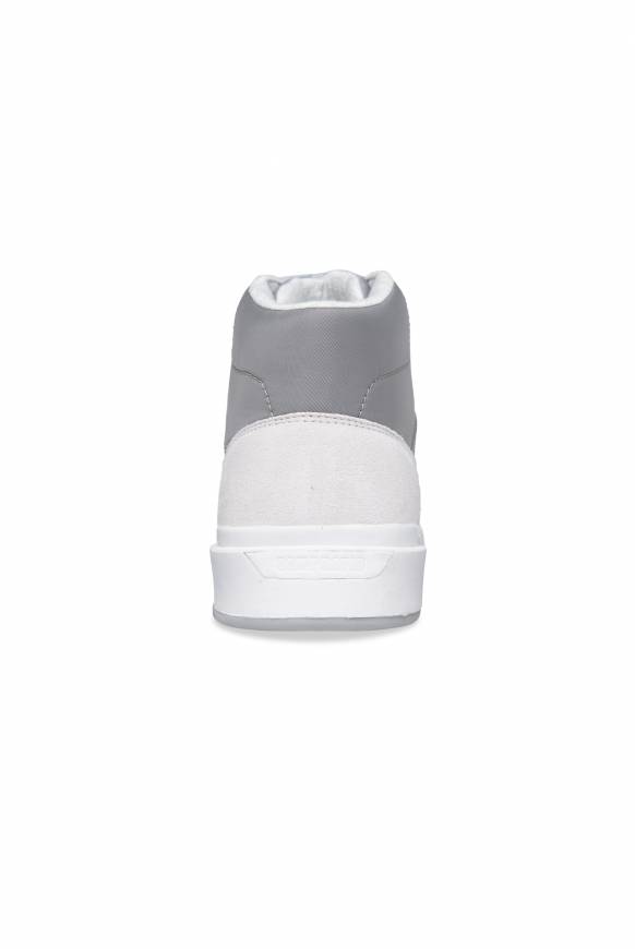Soccx Hightop Sneaker im Materialmix mit Rubber Logos white Günstiger Verkauf