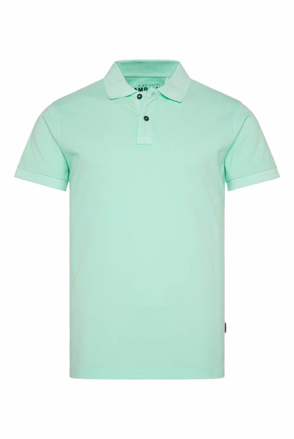 Soccx Basic Pikee-Polo mit Trikotkragen sun aqua Vatertagsangebot