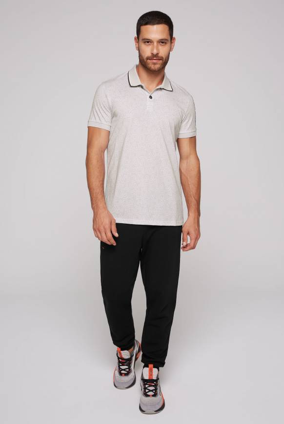 Soccx Poloshirt mit All Over Print shell Wochenangebot