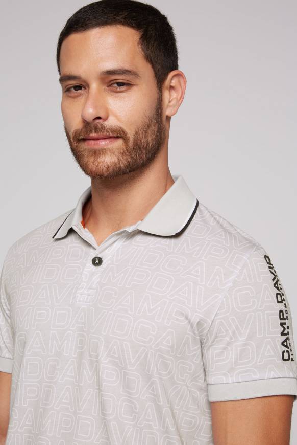 Soccx Poloshirt mit All Over Print shell Wochenangebot