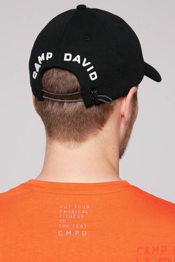 Soccx Base Cap mit Rubber Prints black Super Rabatt