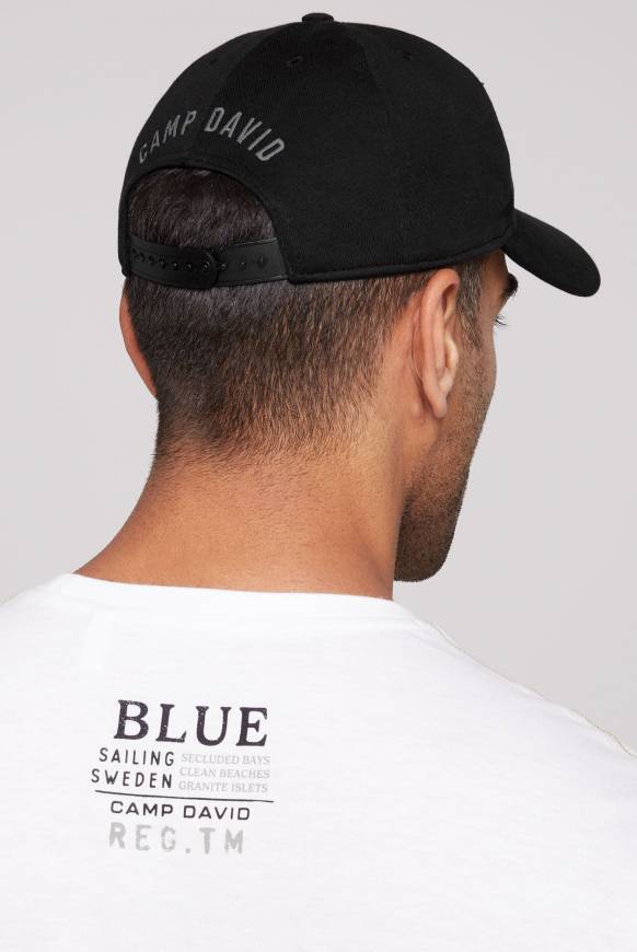 Soccx Base Cap mit 3D-Stickerei black Kostenloser Versand international