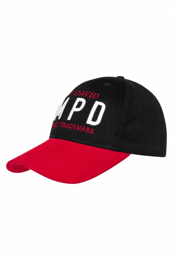 Soccx Base Cap mit Logo Artwork black / red Auslauf