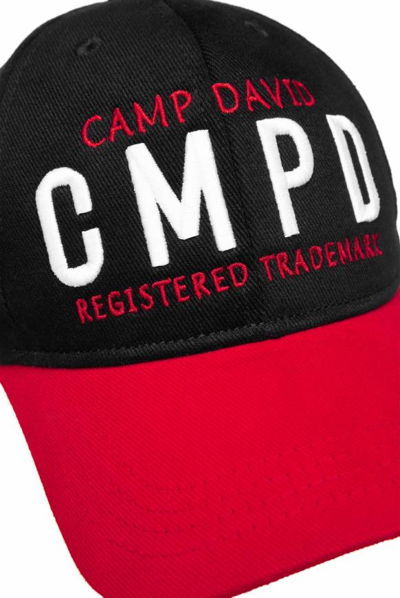 Soccx Base Cap mit Logo Artwork black / red Auslauf