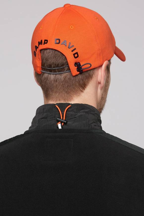 Soccx Base Cap mit Rubber Prints signal orange Schlussverkauf