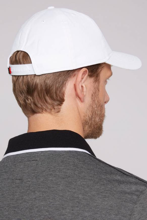 Soccx Base Cap mit Label Patch opticwhite Fabrik Onlineshop