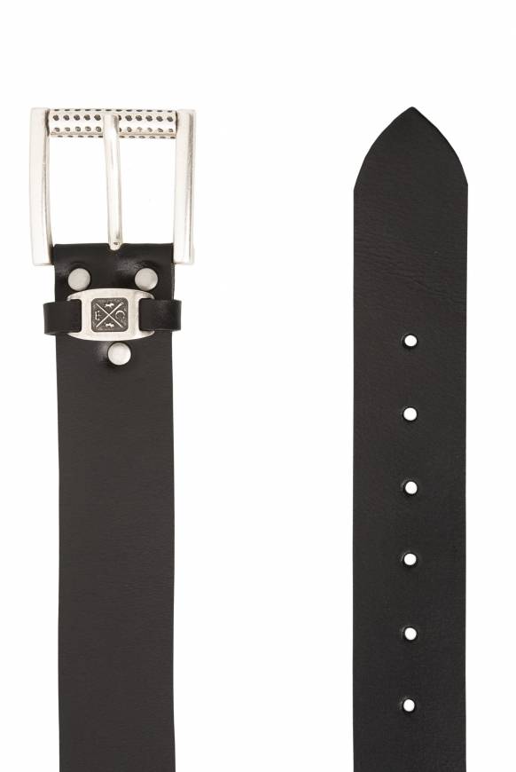 Soccx Ledergürtel im Used Look black Günstig kaufen