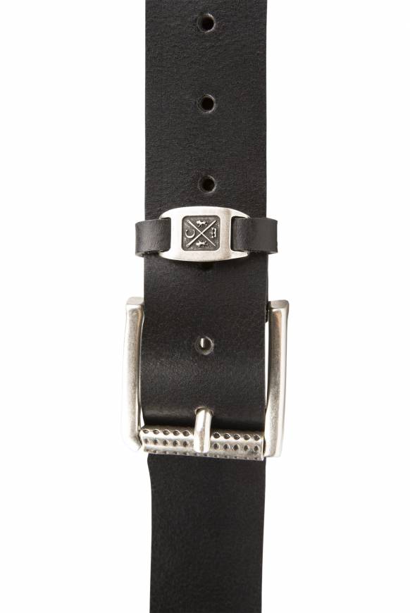 Soccx Ledergürtel im Used Look black Günstig kaufen