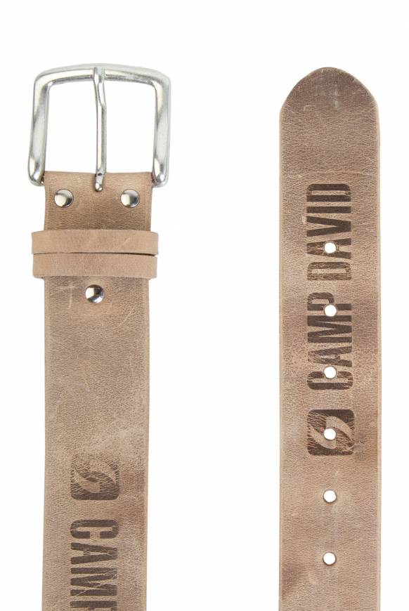 Soccx Gürtel mit Used-Optik beige Begrenztes Angebot