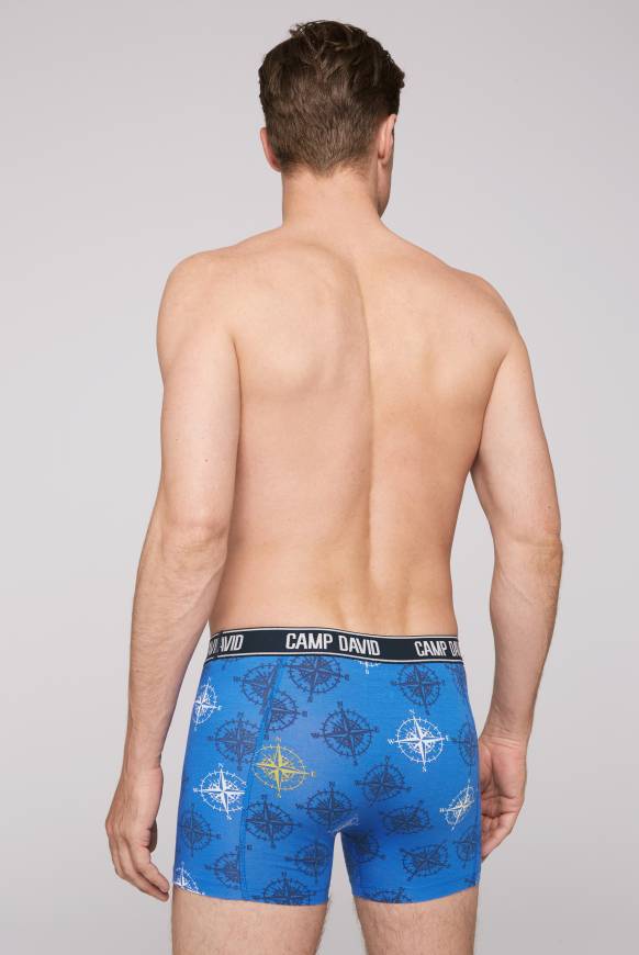 Soccx Boxershorts mit All Over Print, 2er-Pack electric blue / red Saisonale Angebote