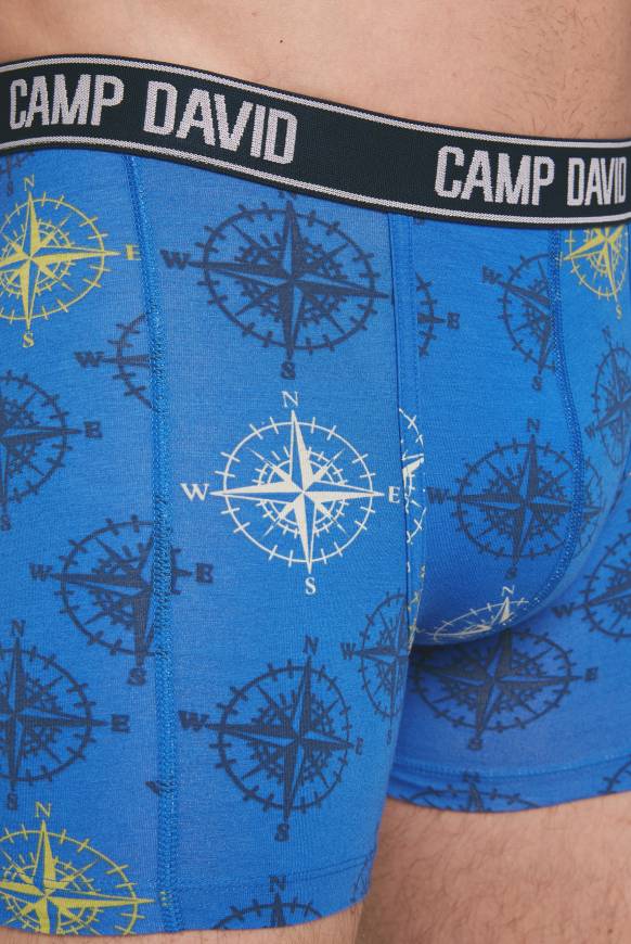 Soccx Boxershorts mit All Over Print, 2er-Pack electric blue / red Saisonale Angebote