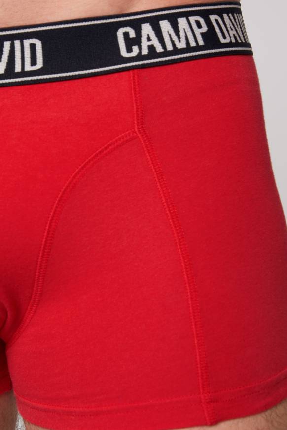 Soccx Boxershorts mit Logo-Bund, 2er-Pack red / navy VIP-Rabatte