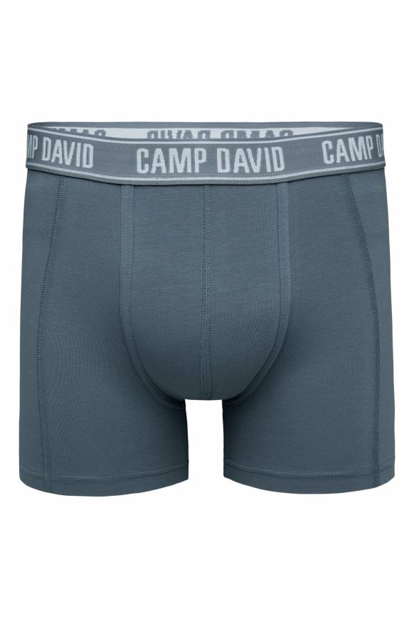 Soccx Boxershorts mit Logo-Bund surf grey Letzte 3 Tage