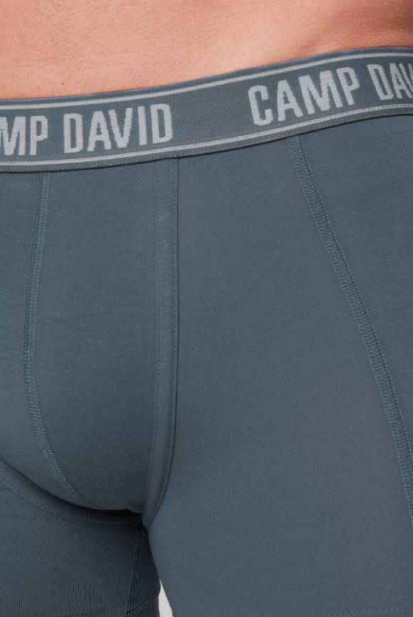 Soccx Boxershorts mit Logo-Bund surf grey Letzte 3 Tage
