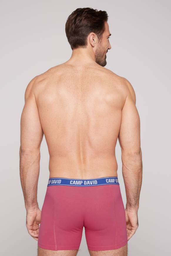 Soccx Boxershorts mit Logo-Bund summer pink Letzter Tag