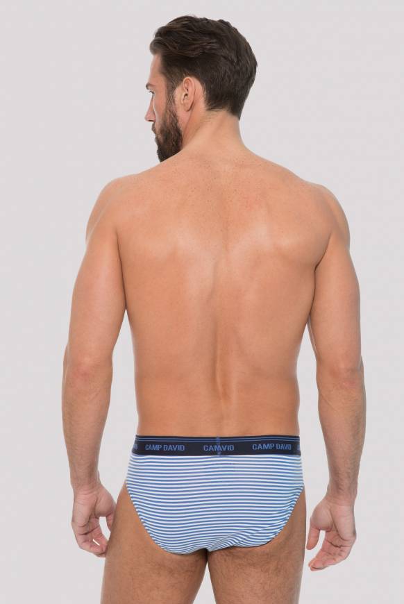 Soccx Slip mit Streifen opticwhite / deep sky S Bis zu 60% Rabatt