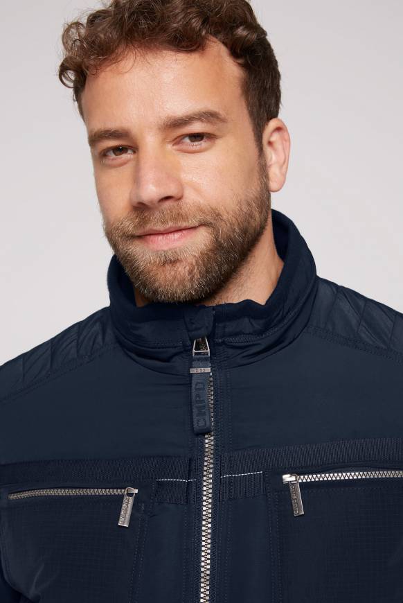 Soccx Winterjacke im Biker-Design blue navy Angebote