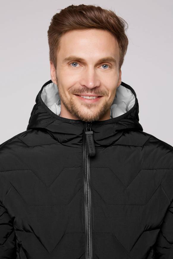 Soccx Winterjacke mit Stepp-Design black Kostenloser Versand