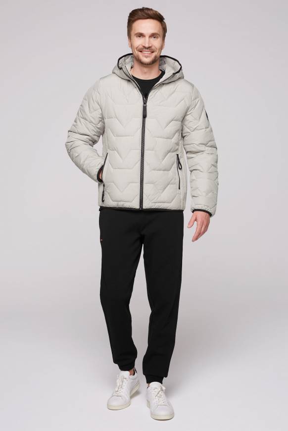 Soccx Winterjacke mit Stepp-Design light grey Limitierter Zeitrabatt