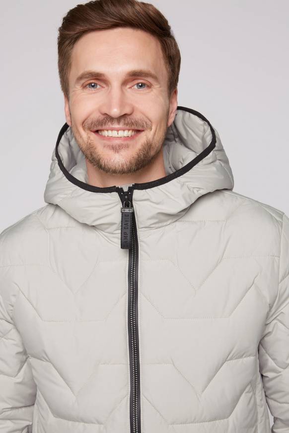 Soccx Winterjacke mit Stepp-Design light grey Limitierter Zeitrabatt