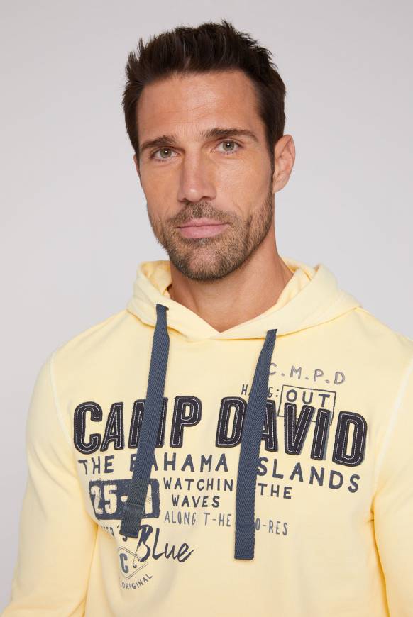 Soccx Hoodie mit Logo Artwork banana sun Preisnachlass