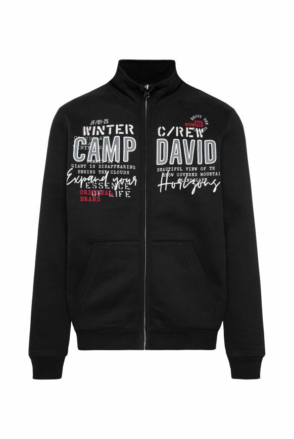 Soccx Sweatjacke mit Logo Artwork black Black Friday