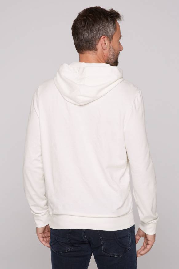 Soccx Hoodie mit Spray-Effekt-Artwork ivory Online Outlet
