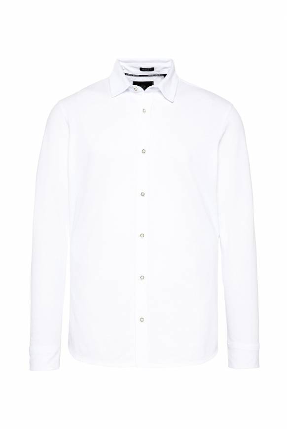 Soccx Oxford Langarmhemd opticwhite Begrenzte Freigabe