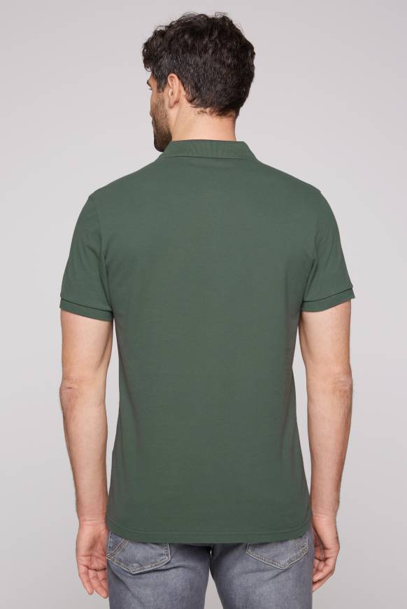 Soccx Pikee-Poloshirt mit Sailing Print grey green L Rabatt