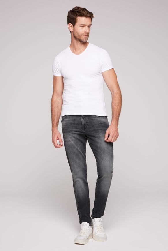 Soccx Jeans MA:X Regular Fit black vintage Top Angebot