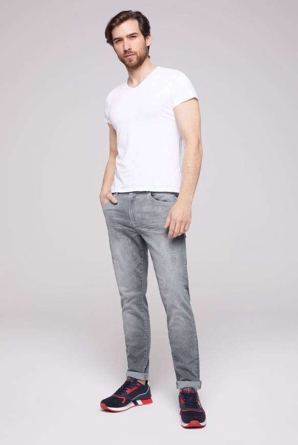 Soccx Jeans MA:X Regular Fit grey used 29 32 Zeitlich begrenztes Angebot
