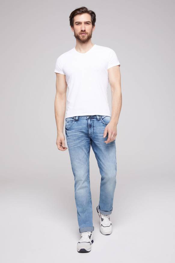 Soccx Jeans NI:CO Regular Fit mid blue used Exklusive Angebote