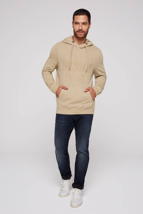 Soccx Hoodie mit tonigem Logo Artwork tan Riesige Ersparnisse