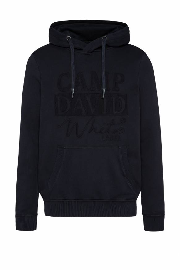 Soccx Hoodie mit tonigem Logo Artwork blue navy VIP-Rabatte