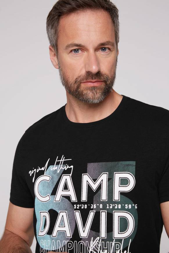 Soccx T-Shirt mit Rubber Print black M Rabatte dieses Monats