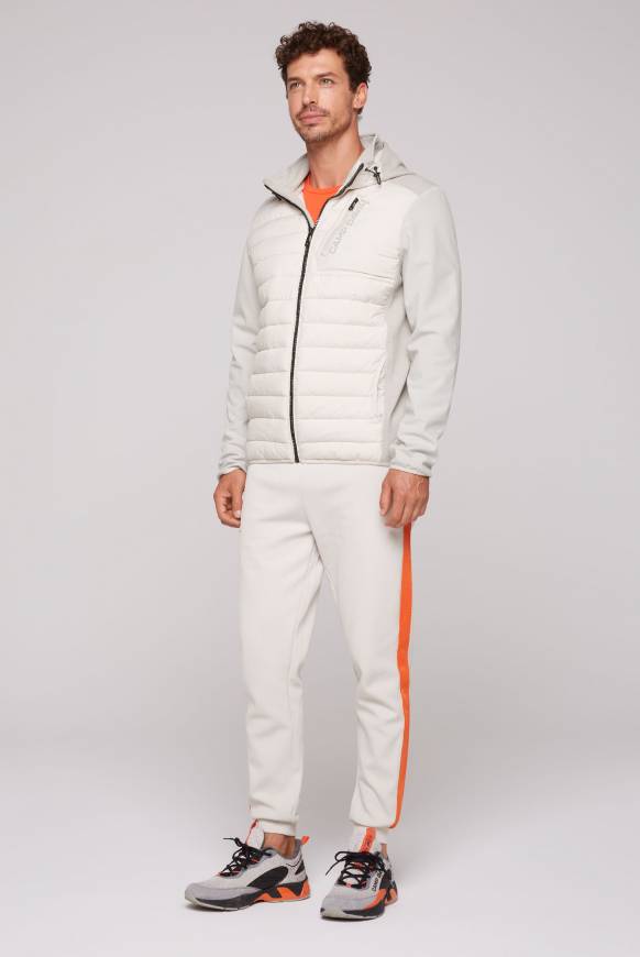 Soccx Softshelljacke im Materialmix mit Kapuze shell Sonderangebot