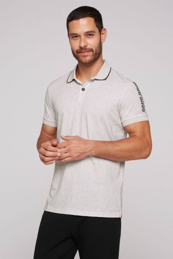Soccx Poloshirt mit All Over Print shell Online Shopping
