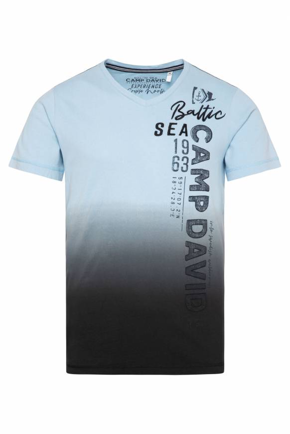 Soccx T-Shirt Dip Dye mit senkrechtem Logo Artwork black Jubiläumsangebot