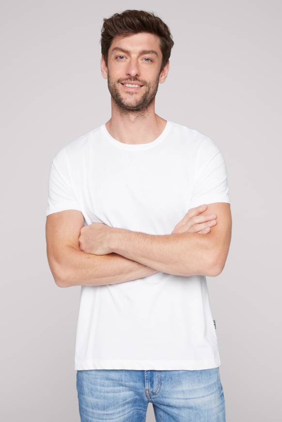 Soccx Basic T-Shirt Rundhals 2er-Pack opticwhite Versandkostenfrei