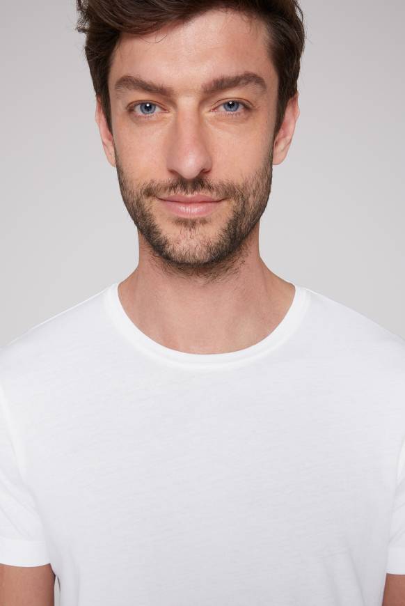 Soccx Basic T-Shirt Rundhals 2er-Pack opticwhite Versandkostenfrei