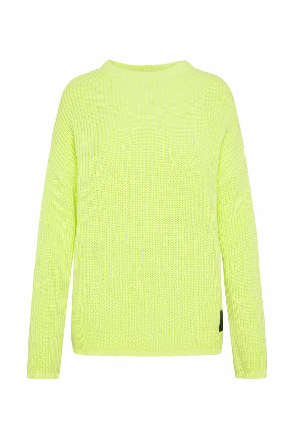 Soccx Rippstrickpullover Stone Washed yellow lime Letzte 2 Tage