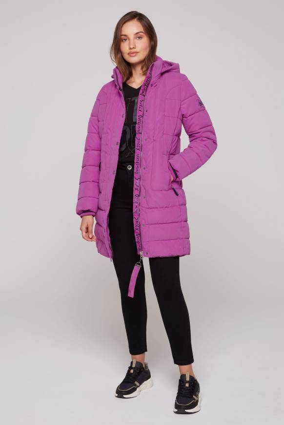 Soccx Peached Parka mit abtrennbarer Kapuze iced berry Bis zu 55% Rabatt