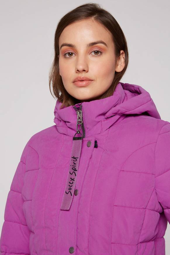Soccx Peached Parka mit abtrennbarer Kapuze iced berry Bis zu 55% Rabatt