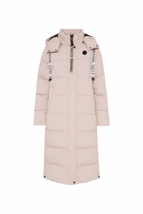 Soccx 2-in-1 Puffer Coat und Weste light beige Black Friday Preise