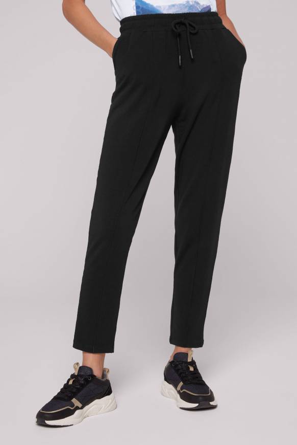 Soccx Jerseyhose mit Elastikbund und Biesen black Osterangebot