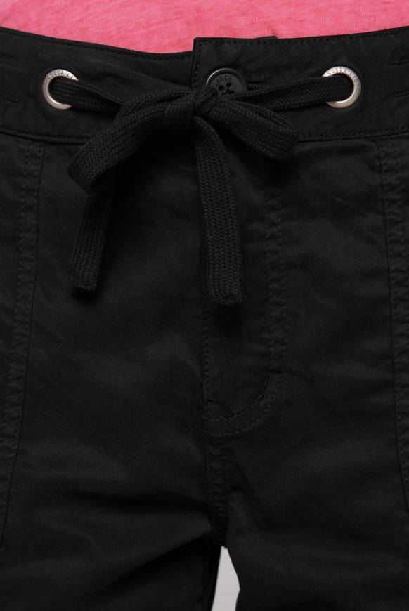 Soccx Cargohose mit Print Artwork black Muttertagsangebot