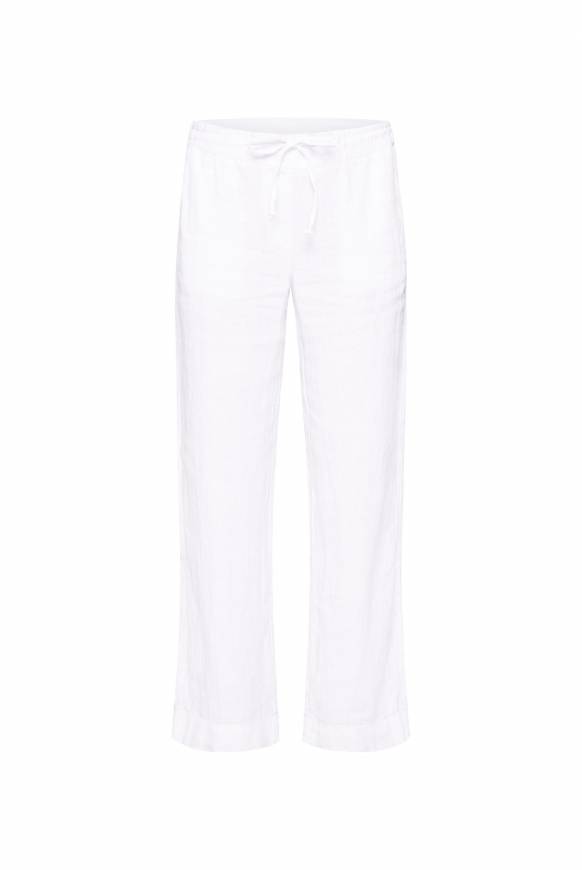 Soccx Leinenhose mit weitem Bein opticwhite Exklusive Angebote