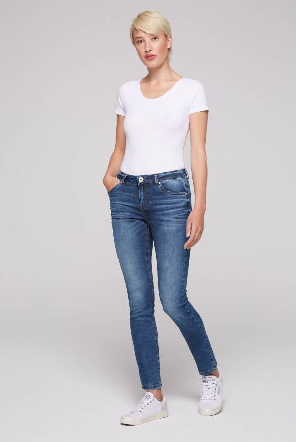 Soccx Jeans MI:RA Slim Fit blue vintage Räumungsverkauf