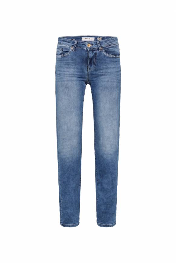 Soccx Jeans RO:MY Regular Fit blue vintage Riesige Ersparnisse